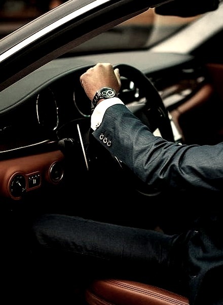 Having a driver is classy, but holding wheel in your hands is much more interesting :)